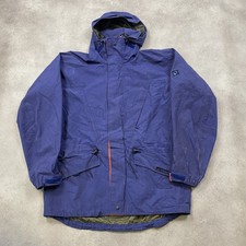 Jack Wolfskin Jacket Mens XL Vintage Windbreaker Gore-Tex Expedition Coat Purple