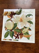 Elizabeth Bradley Tapestry Magnolia Chart And Wool Card