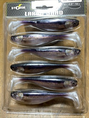 Storm Largo Shad Live Threadfin 4  6pc