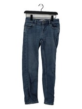 Next Women's Jeans UK 10 Blue Cotton with Polyester, Elastane Skinny