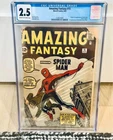 Marvel Comics Amazing Fantasy #15 CGC 2.5 Spider-Man First Appearance Key