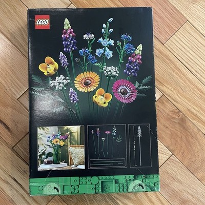 LEGO Icons 10313 Wildflower Bouquet Set Sealed Damaged Box Gift Flowers