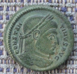 Konstantin I. ('Der Große') Roman cententionalis