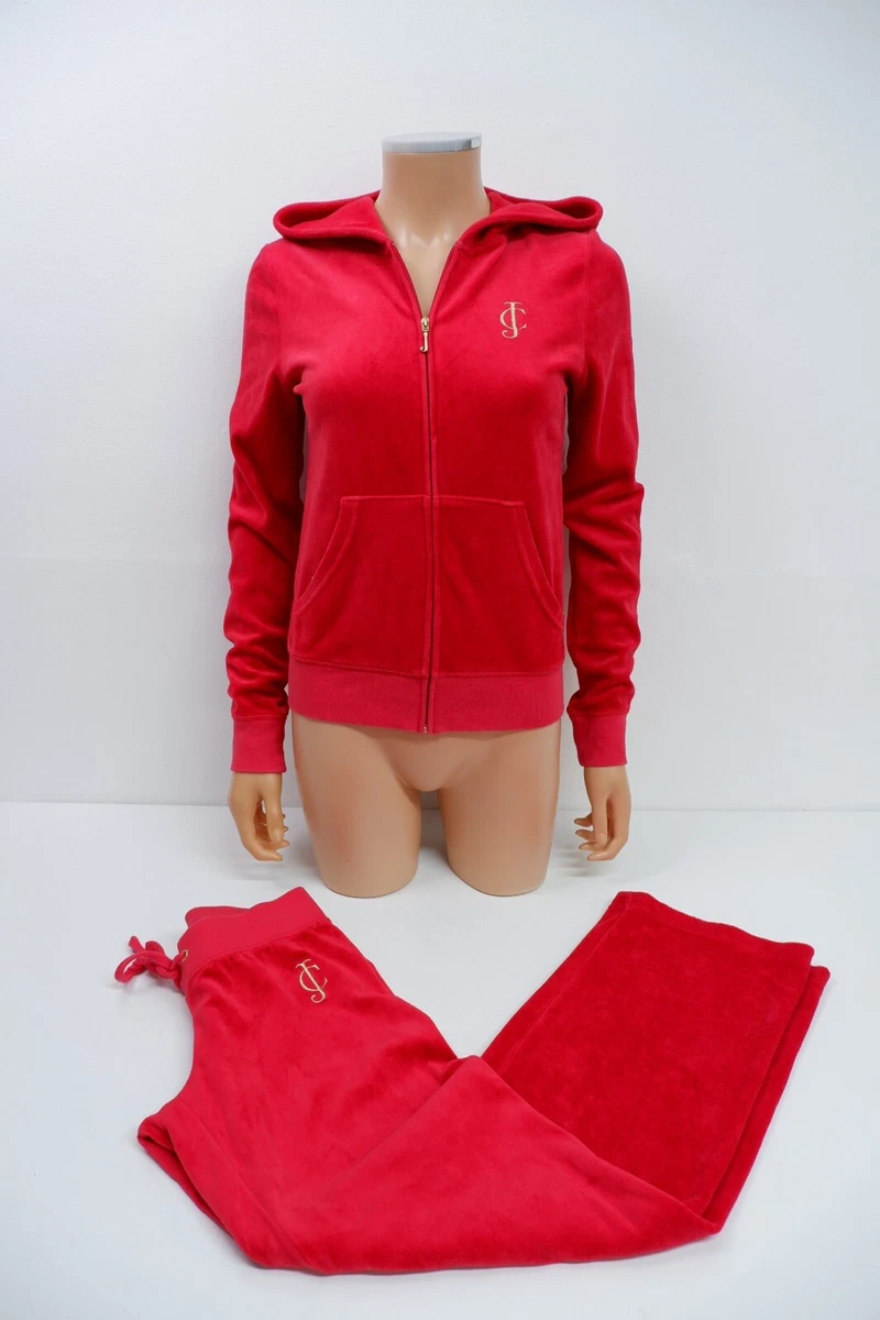 Red tracksuit womens sale