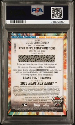 Julio Rodriguez - 2024 Topps Home Run Challenge PSA 10 | eBay