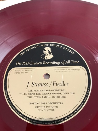The 100 Greatest Recordings Of All Time The Franklin Mint Record Society #49 #50 - Bild 5 von 8