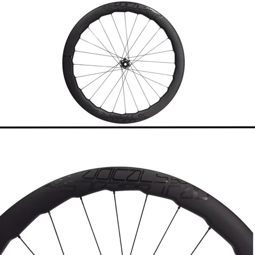 700c Full Carbon Road Bike Wheelset Tubless Clincher Disc Brake Ratchet 36T - Picture 6 of 9