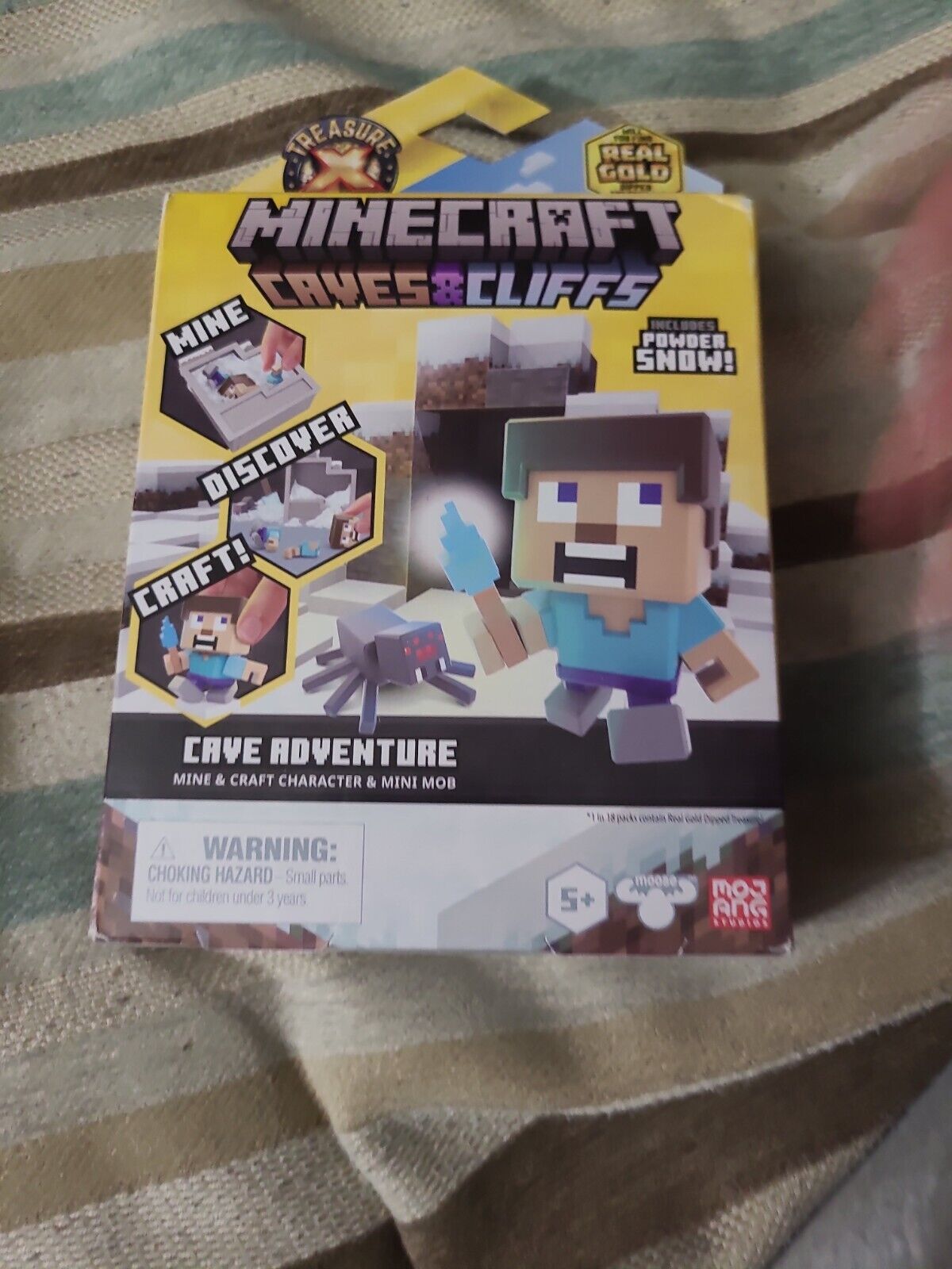 TREASURE X MINECRAFT CAVES & CLIFFS CAVE ADVENTURE LOT OF 6 **NEW**