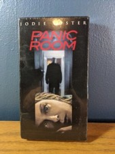 PANIC ROOM VHS Sealed David Fincher Tight Seal Jodie Foster Kristen Stewart