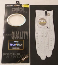 Power bilt Golf Glove  TPS  ladies left hand large NOS Vintage