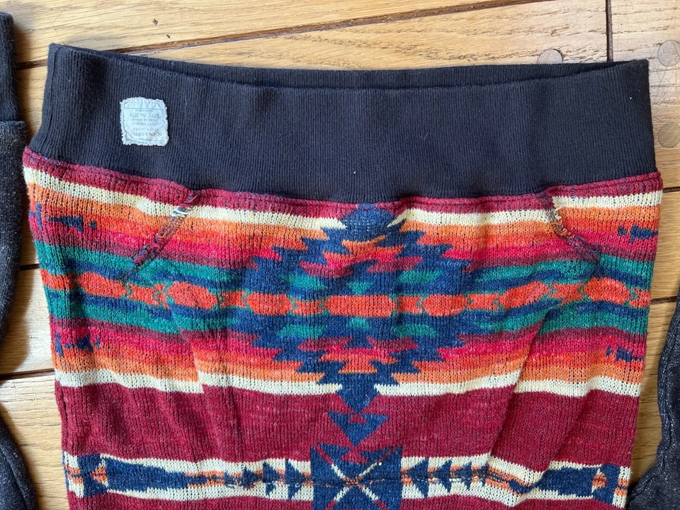 Ralph Lauren Denim Supply Western Southwest Azteca Sudadera con Capucha Suéter X-Pequeño Usado en Excelente Condición Foto 2 de 4