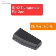 Autoschlüssel Transponder für OPEL kompatibel für ID40 & TP09 Chip Wegfahrsperre