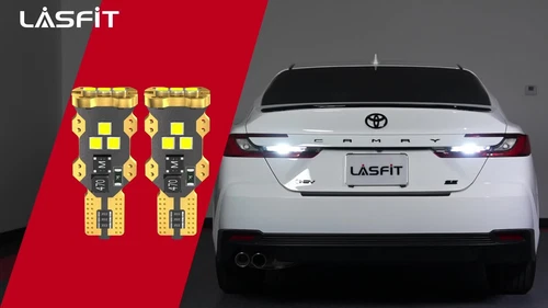 LASFIT LED Reverse Back Up Light Bulb 921 912 W16W T15 906 916 Super White 6000K - Video 1 of 1
