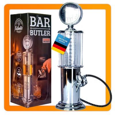 GOODS & GAGDETS GMBH KULT: Zapfsäule Barbutler Spirituosen Spender Portionierer Retro Trinksäule