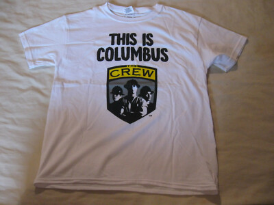 Columbus Crew T Shirt New W/O Tags Youth Large Kids Boys MLS Soccer COL