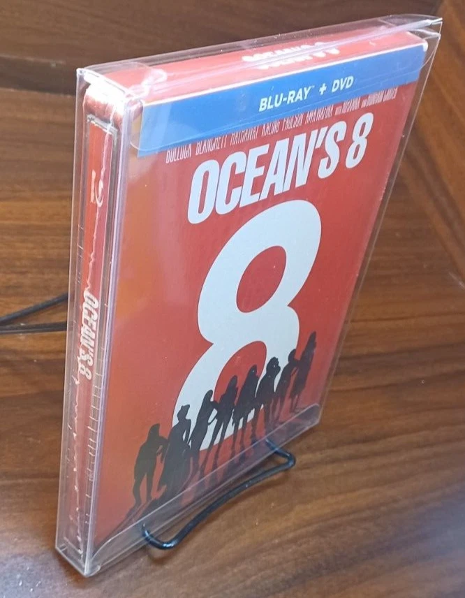 Ocean’s 8 Steelbook (Blu-ray) w/PROTECTIVE SLEEVE-NEW-Free Box SHIPPING - Image 4 of 4