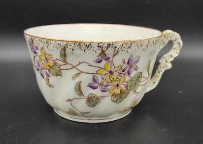 Service à Café ROYAL Tognana – Porcelaine Italienne Motif Violettes