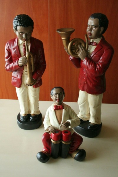 Figuras Músicos de Jazz (hogar,decoración)