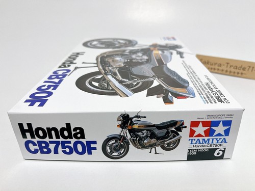 Tamiya 1/12 Moto Serie Nº6 Honda CB750F Plástico Modelo Kit Japón Nuevo - Imagen 12 de 13