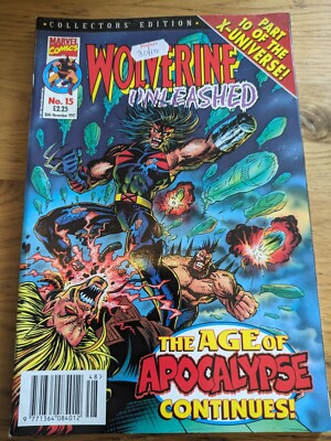 Wolverine Unleashed Vol.1 # 15 - UK Printing