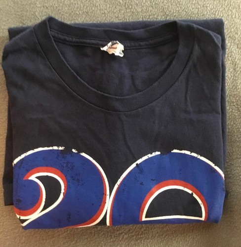 BARACK OBAMA LOGO 2012 NAVY BLUE T-SHIRT -SIZE XL - Picture 5 of 5
