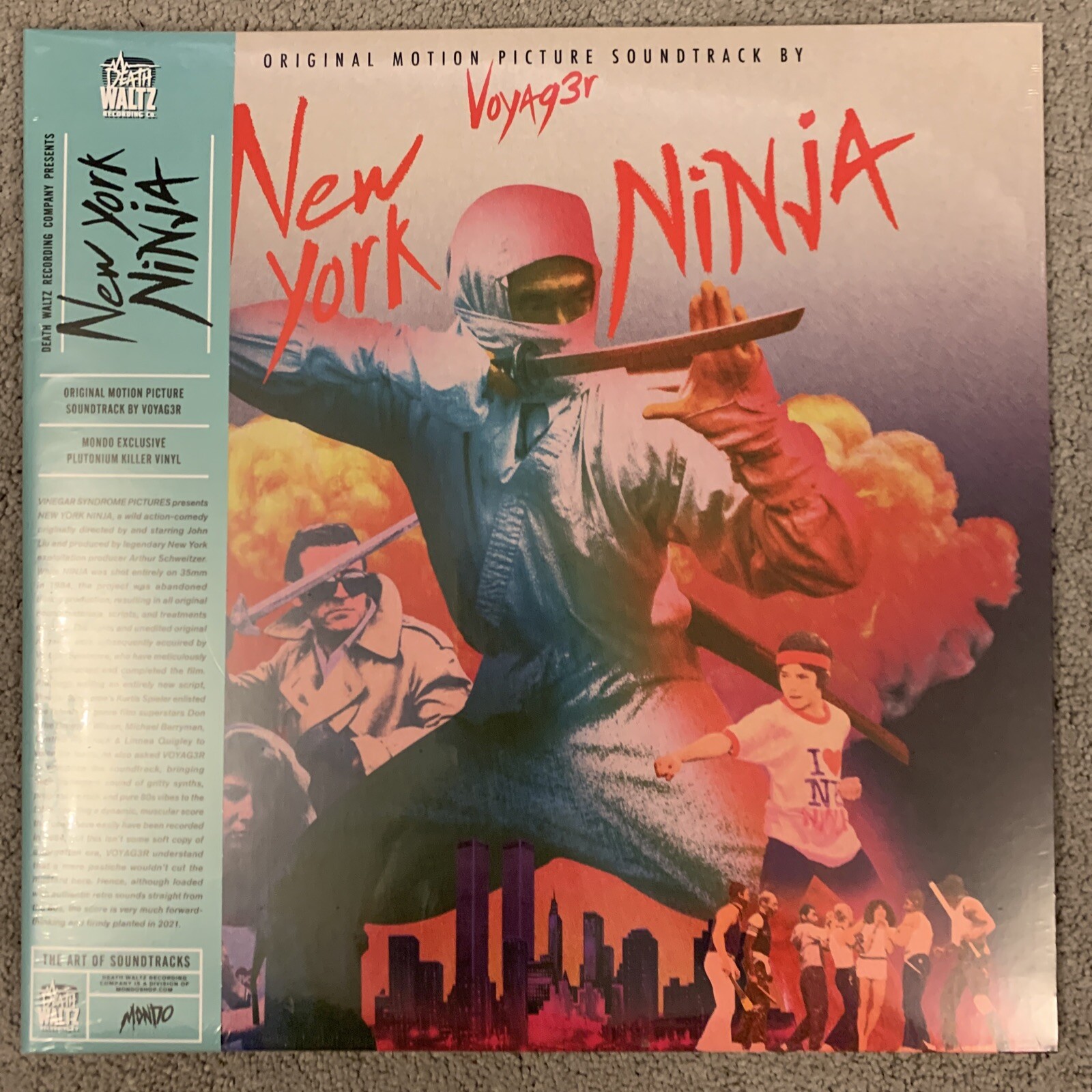New York Ninja: Original Motion Picture Soundtrack LP (Mondo Variant) New SEALED
