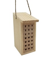 Insektenhotel Zermatt Kiefernholz / Bambus 8 X 19.5 X 12.5 Cm, Dehner Natura
