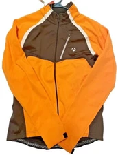 Bontrager BLK/ORANGE RL Softshell Cycling Jacket 427521 - Size Medium