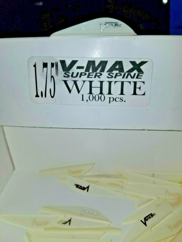 Paquete de 150 paletas V-Max 1,75" Super Spine Fletchings 9 opciones de color Foto 4 de 4