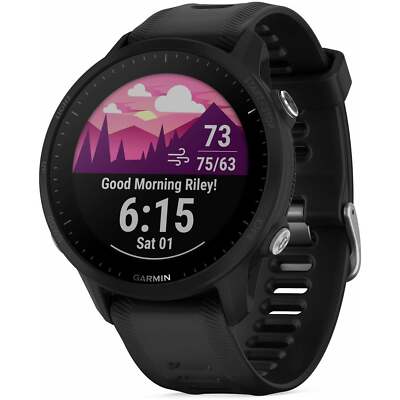 Garmin Forerunner 955 HRM With GPS Watch Black Running Mens