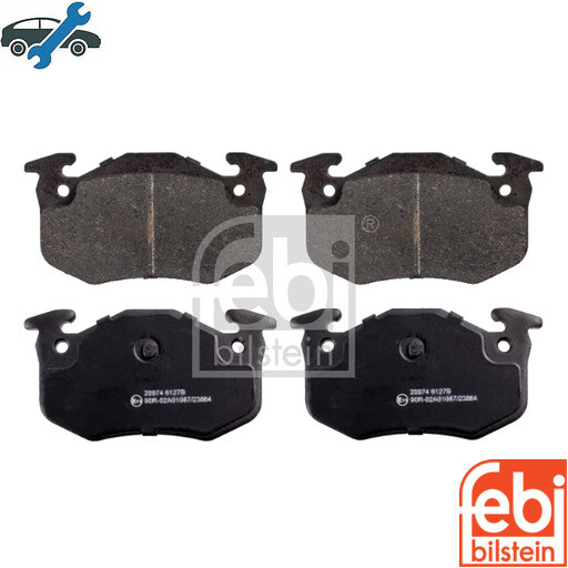 MAKING CHAMPIONS ３パックセット BRAKE PAD SET DISC BRAKE 16189 FOR PEUGEOT 106/II/Van