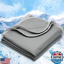 PHF Double Cooling Blanket for Hot Sleepers King Size, Arc-Chill Q-Max 0.5 wi