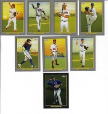 2020 TOPPS BASEBALL SERIES 1 TURKEY RED INSERTS LOT OF 8 - KRIS BRYANT CHROME
