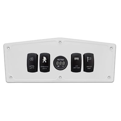 NEW 2016 Yamaha YXZ 1000R WHITE DASH PANEL + 4 FREE SWITCHES AND USB CHARGER
