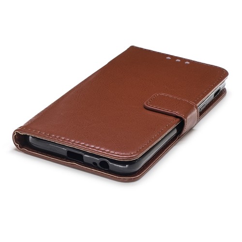 Custodia flip portafoglio per iPhone Galaxy A20E A10E A70 A60 S9 S8 S7 Note 9 8 - Foto 19 di 33