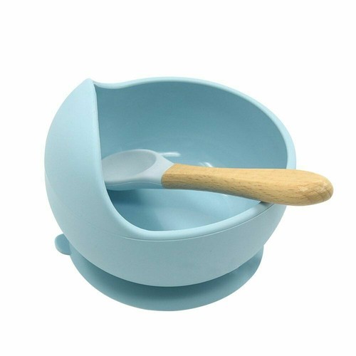 Baby Silicone Suction Bowl With Spoon Feeding Dinner Set for Baby and Toddler AU - Picture 14 of 17