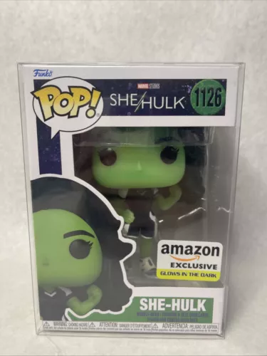 Funko Pop! Marvel: She-Hulk Amazon Glow in the Dark #1126 FREE SHIPPING C25
