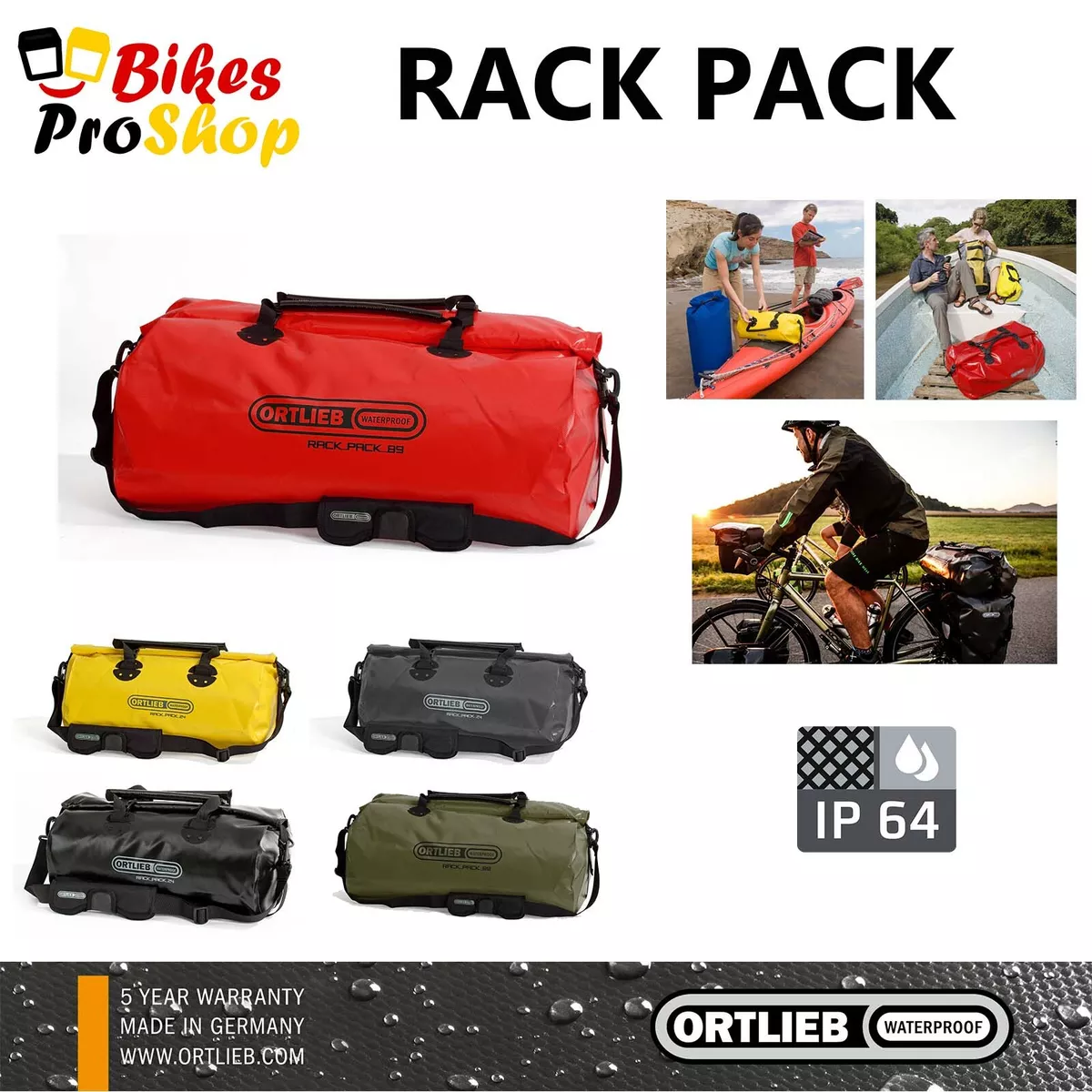 Ortlieb rack sales pack small