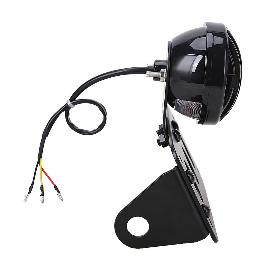 For Harley Side Mount Motorcycle License Plate Bracket With Brake Tail Light Usa 413854