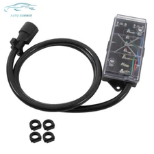 7 Way 7 Pin Plug Inline Trailer Cord Wiring Harness RV Cable Junction Box 6/8FT