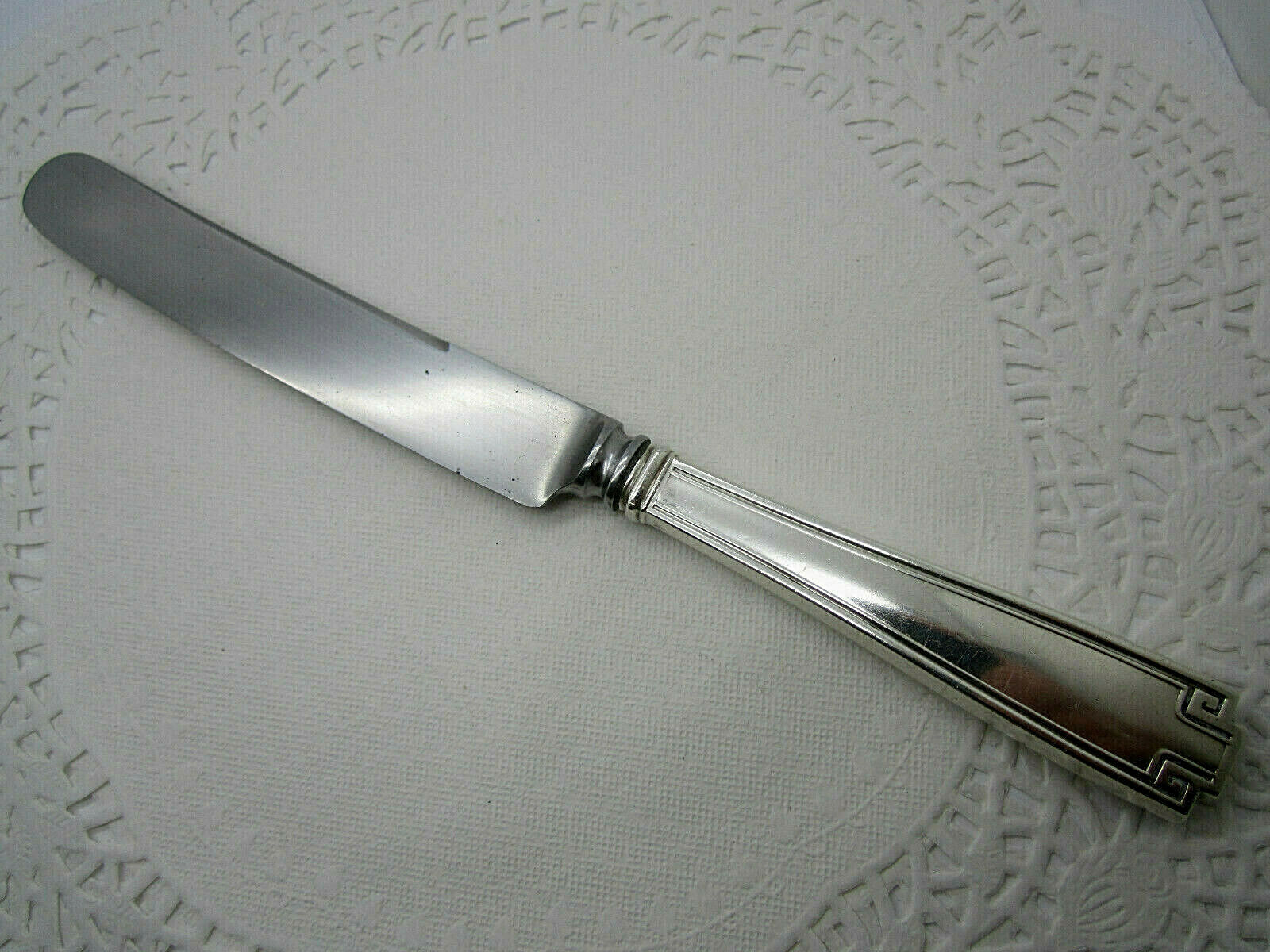 Etruscan By Gorham Sterling Silver Dinner Blunt Knife -  9-3/4 inch -  No Mono