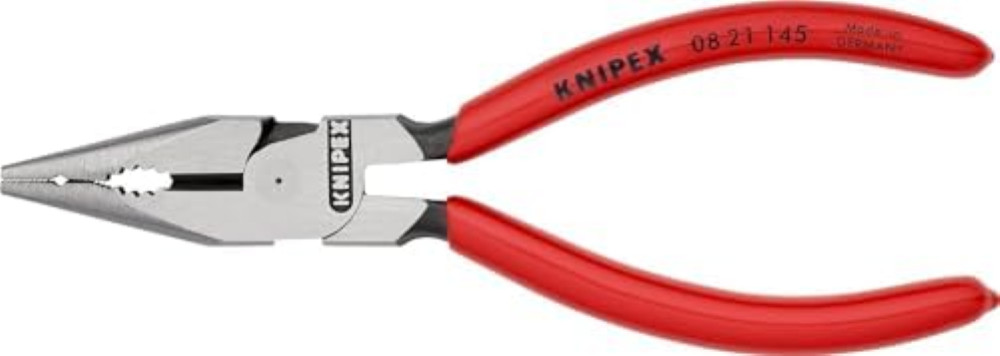 Knipex 0821145 Pinza Universale Punta Sottile per Installatori