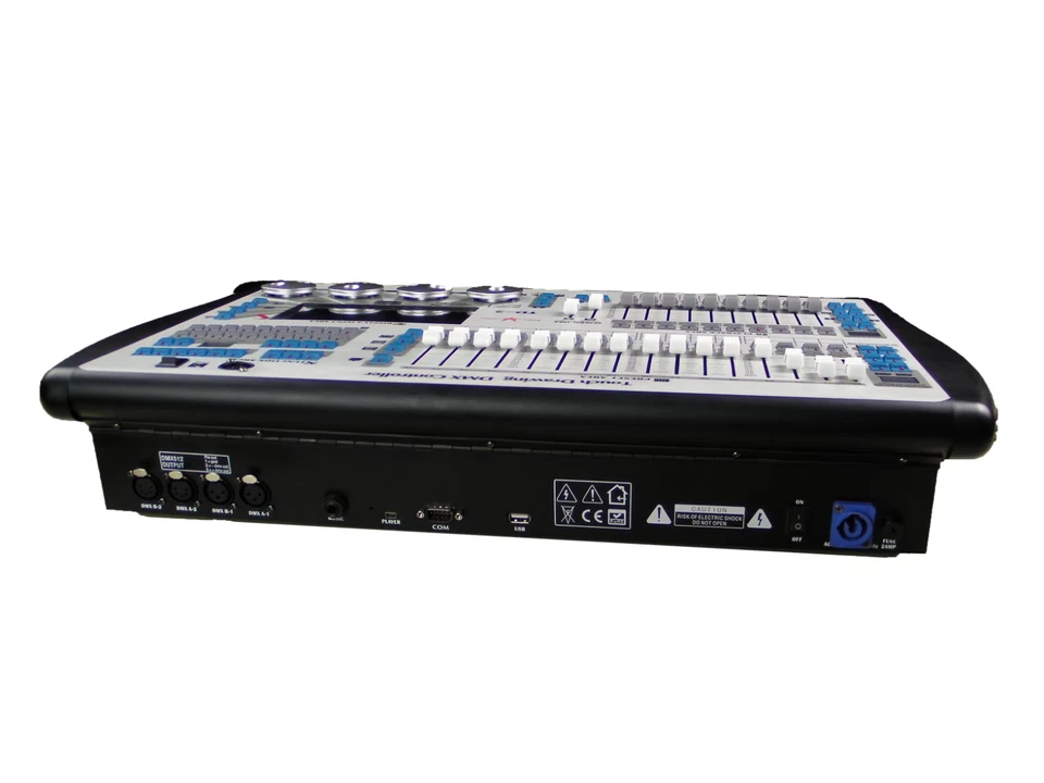 Touch Drawing 1024 DMX Controller Stage Light Remote Console with Flightcase - Image 3 of 4