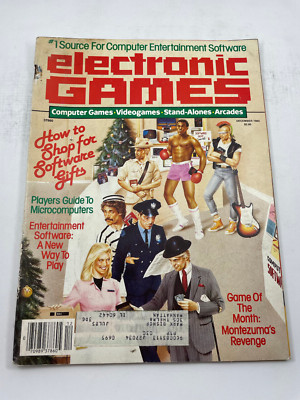 ELECTRONIC GAMES MAGAZINE - December 1984 - Shipping from EU!