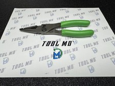 Snap-on Tools Usa New Green 7 Talon Grip Long Nose Slip Joint Pliers Ln46acfg Snap-on Tools Usa New Green 7 Talon Grip Long Nose Slip Joint Pliers Ln46acfg