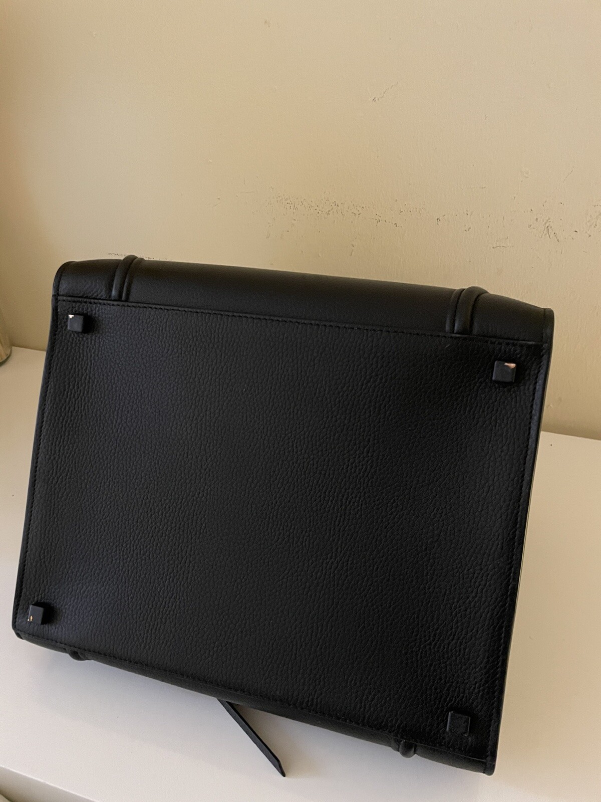 Authentic Celine Medium Black Phantom Tote Bag Ca… - image 11