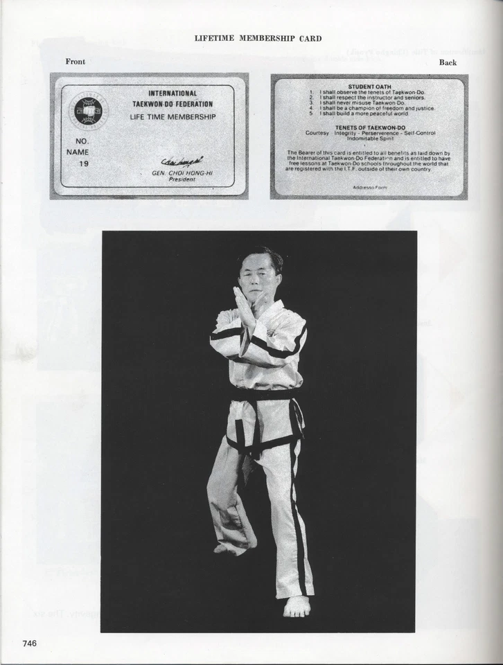 ITF TAEKWONDO LIFE MEMBERSHIP - Benefits include ID Card, Badge and FREE LESSONS - Image 2 of 4