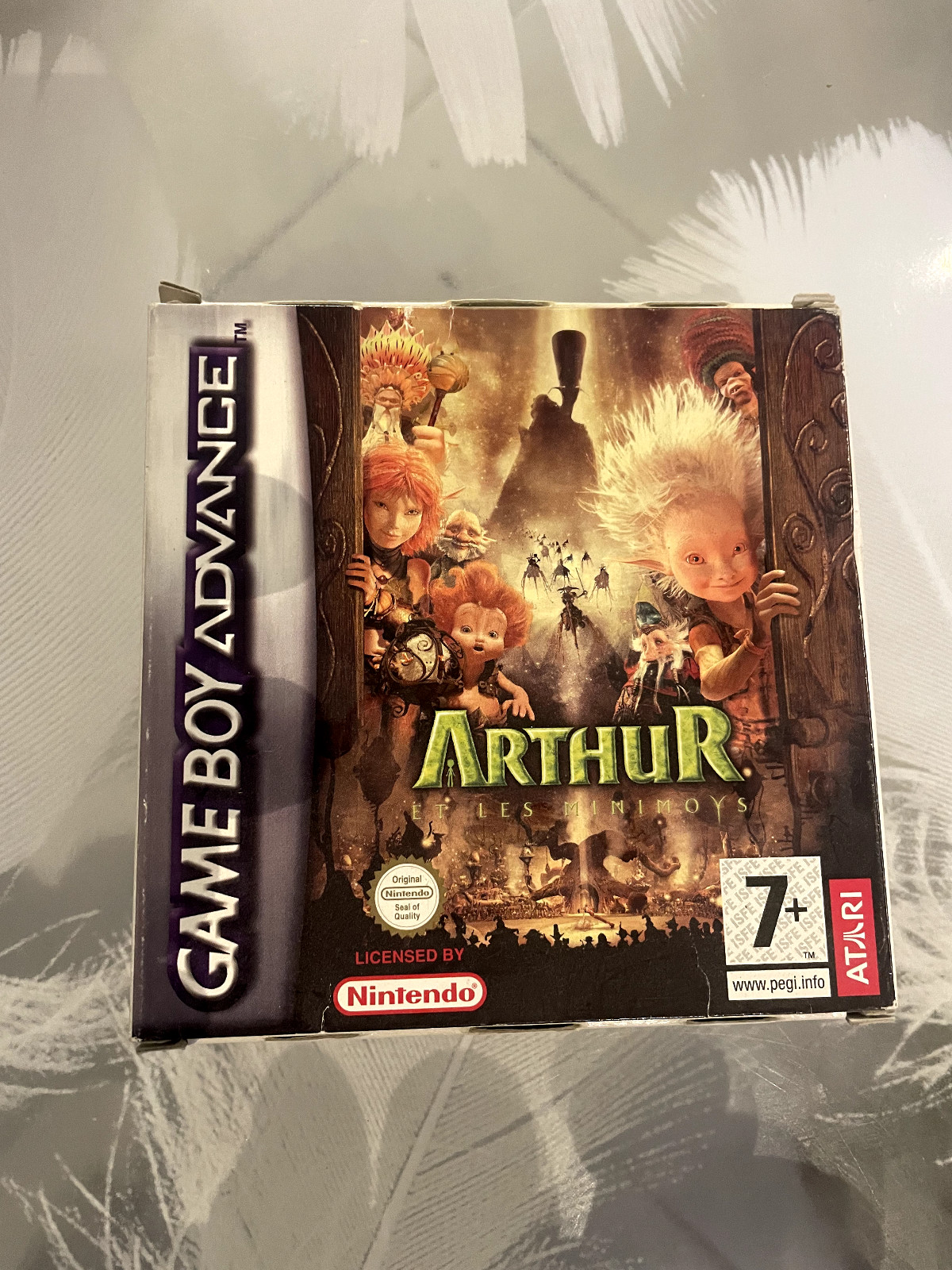 Boîte VIDE - ARTHUR ET LES MINIMOYS - Game Boy Advance