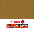 <!--F#f_0-->HOLDEN FB EK SEDAN HERRINGBONE RIBBED ANTIQUE GOLD ROOF HEAD HOOD LINING (6E)<!--F/-->