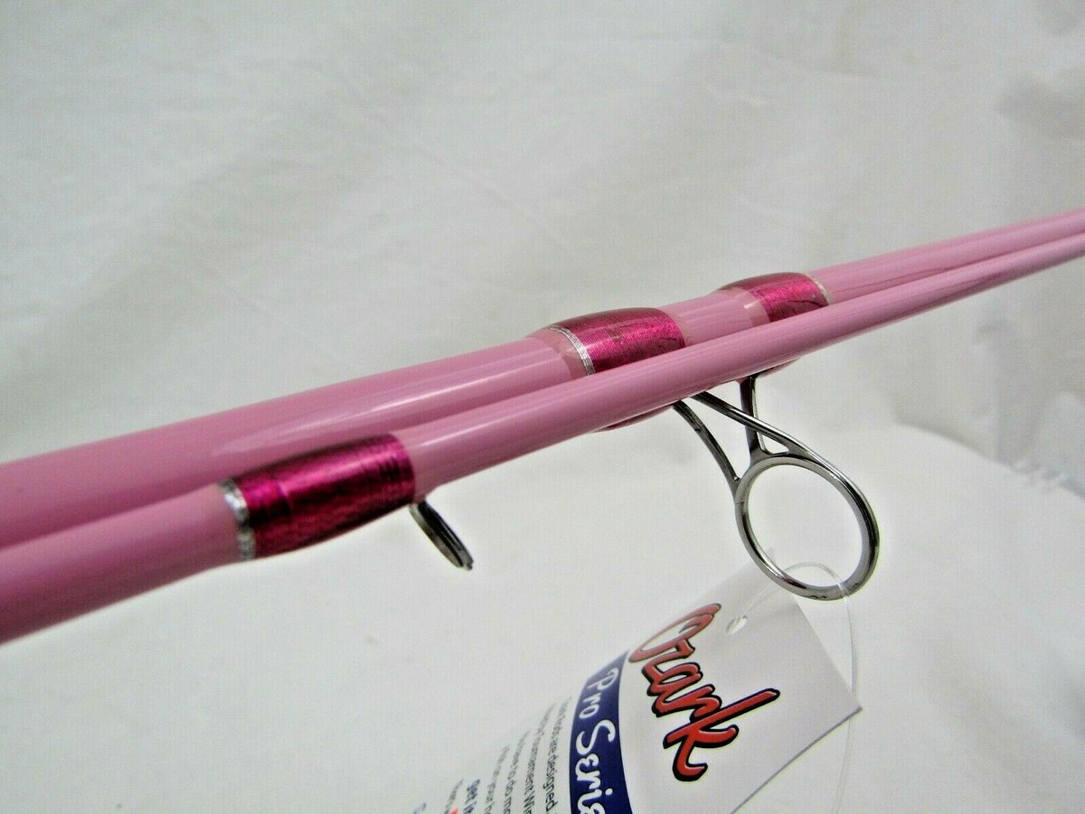 OZARK ROD CO Rear Seat Crappie Jigging Pole Rod – 11-ft – PinK